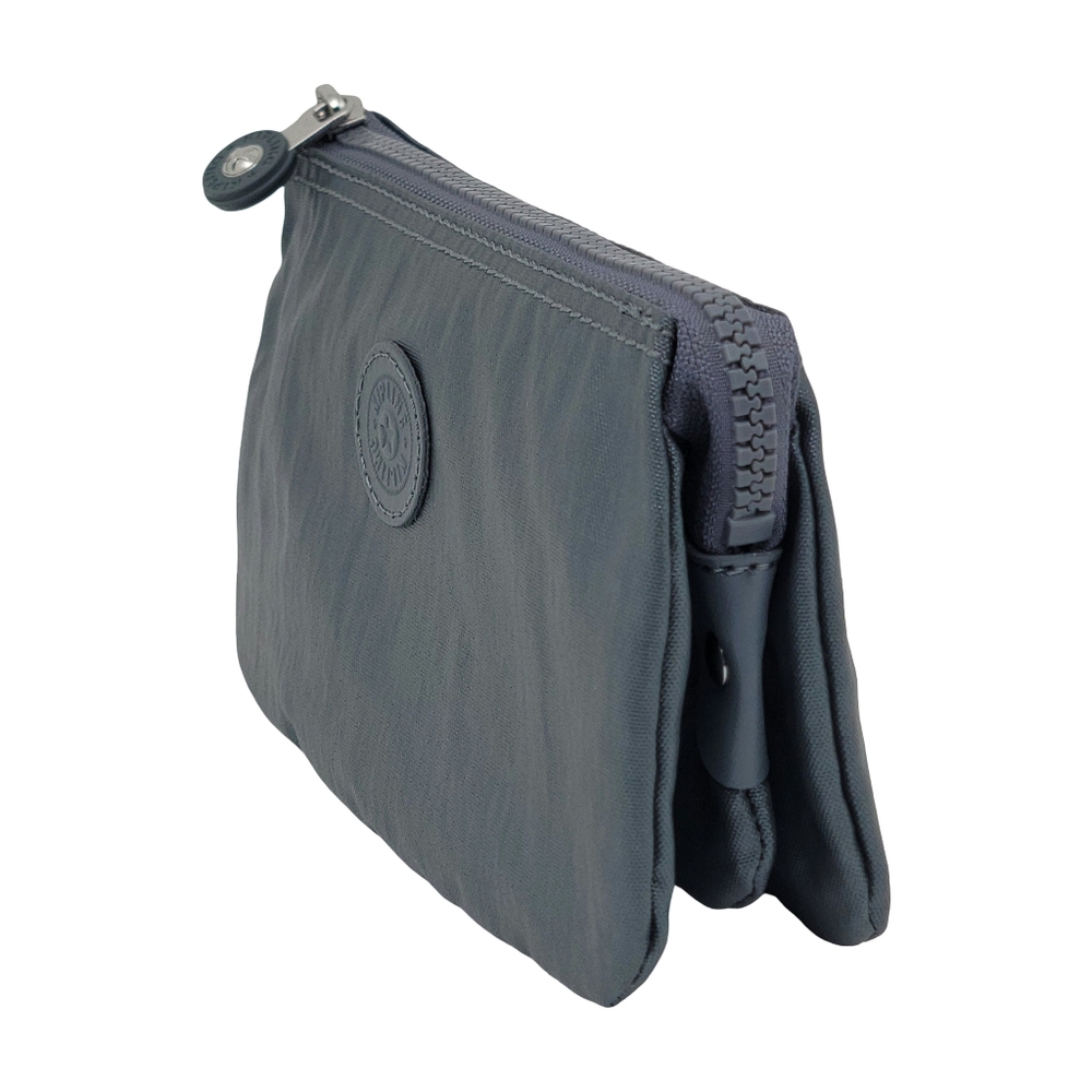 Kipling Creativity Pouch Bag Pewter Metallic - image 3